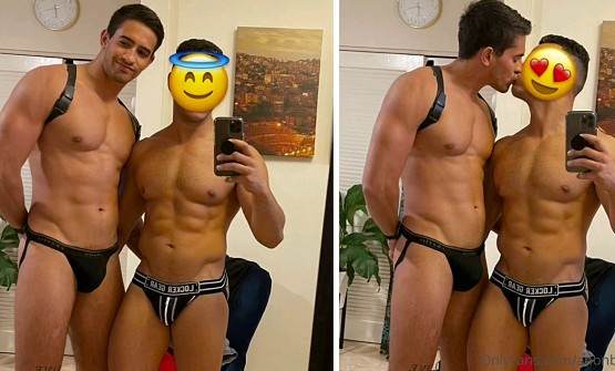 DAMN! That Top Is Perfectly Muscled! He Is Fucking Amorous! He Has A Charming Smile!