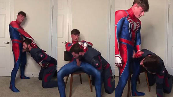 Spiderman Troy Blown by Cap KYLE